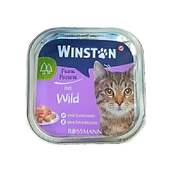 خرید ووم گربه وینستون (Winston) با طعم پرندگان شکاری