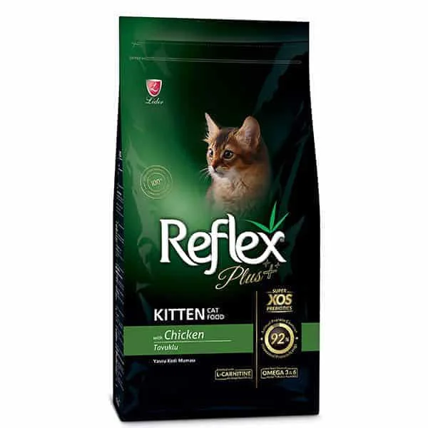 قیمت و خرید غذای خشک بچه گربه با طعم مرغ رفلکس پلاس Reflex Plus Kitten Chicken وزن 1.5 کیلوگرم | پتشاپ آنلاین فنچول